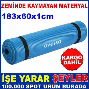 AVESSA KAYMAYAN MAT PİLATES VE YOGA MİNDERİ KD