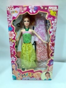 Mira Bebek Oyuncak Kıyafet Giydirilebillir.3 Parça Kıyafet  Oyuncak Bebek Mira