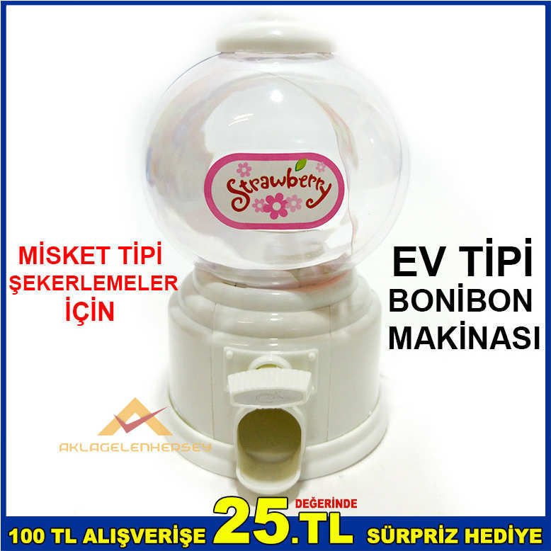 MİSKET TİPİ ŞEKERLEME İÇİN BONİBON MAKİNESİ
