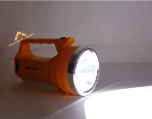 1W GÜÇLÜ EL FENERİ 7 LED ŞARJLI IŞILDAK 