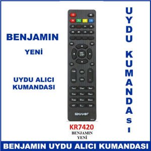 Benjamin Yeni Uydu Alıcı Kumandası KR7420 - Uydu Cihazı Kumandası