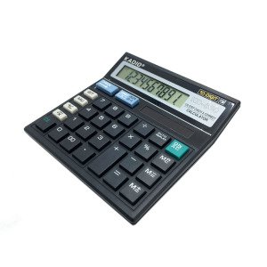 120 İşlem Kontrolü 10 Haneli Hafızalı Hesap Makinesi Kadio KD-500