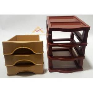 3 Katlı Çekmeceli Enfiye Kutusu,ÇOK Amaçlı 3 Çekmeceli Mini Komidin 14x20x20cm yeni
