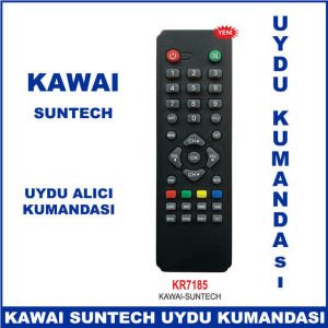 Kawai Suntech Uydu Alıcı Kumandası KR7185 - Uydu Cihazı Kumandası