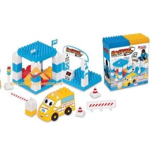 Ücretsiz Kargo DEDE 42 PARÇA EĞİTİCİ OYUNCAK HASTANE LEGO SETi