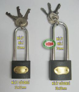 32mm GÖVDELİ UZUN BOY ASMA KİLİT, 63mm MİL BOYU -2