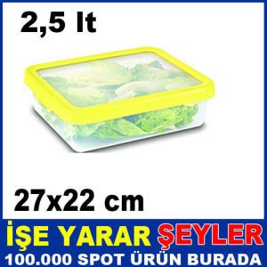 2,5 LT VAKKUMLU SIZDIRMAZ SAKLAMA KABI