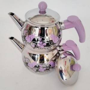 Bluelife Aile Boyu Paslanmaz Çelik Çaydanlık Set