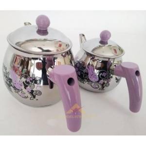 Bluelife Aile Boyu Paslanmaz Çelik Çaydanlık Set