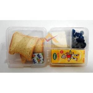 Çok Fonksiyonlu Beslenme Kabı Pratik Beslenme Kutusu Beyaz