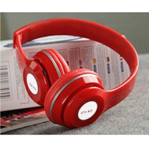 Kablosuz Kulak Üstü Bluetooth Katlanabilir Şarj Edilebilir Kulaklık Fm, Aux Sd Kart Desteği