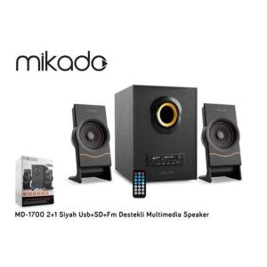 Mikado MD-729FM 5+1 20Watt + 5Watt*5 Usb+SD+FM Destekli Multimedia Speaker