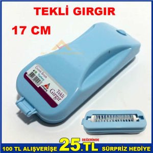 17CM PLASTİK DÖNER FIRÇALI PRATİK EL GIRGIRI