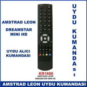 Amstrad Leon Dreamstar Mini Hd Uydu Alıcı Kumandası - Uydu Cihazı Kumandası