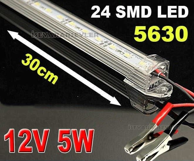5w 30cm Seyyar Şerit Led Aydınlatma Çubuğu