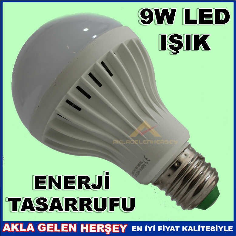 ENERJİ TASARRUFU SAĞLAYAN BEYAZ LED AMPUL