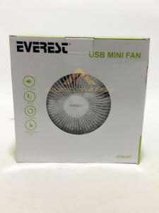 ÖZEL METAL YAPILI 360 DERECE DÖNER USB GİRİŞLİ MİNİ FAN