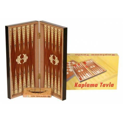 Büyük Boy Ahşap Tavla Mdf+Mobilya Kaplama 48x48