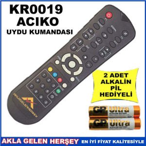 ACIKO UYDU CİHAZI Receiver KUMANDA KR0019