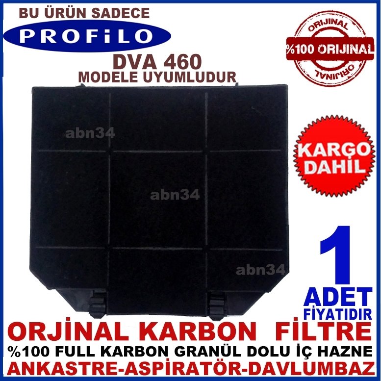 PROFİLO ANKASTRE DAVLUMBAZ FİLTRESİ DVA 640 Filtre-1013