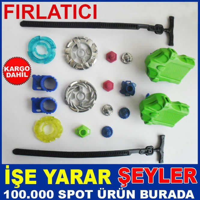 YENİ MODEL METAL SERİ BEYBLADE ÇİFT OYUN SETİ KD