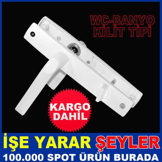 PİMAPEN KAPI KOLU WC-BANYO TİPİ PVC KAPI KOLU KD