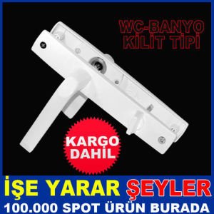PİMAPEN KAPI KOLU WC-BANYO TİPİ PVC KAPI KOLU KD