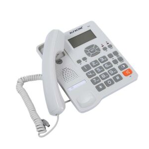 Arayan Numarayı Gösteren Ekranlı Kablolu Sabit Telefon Alfacom503 Müzikli Bekletme,Garantili