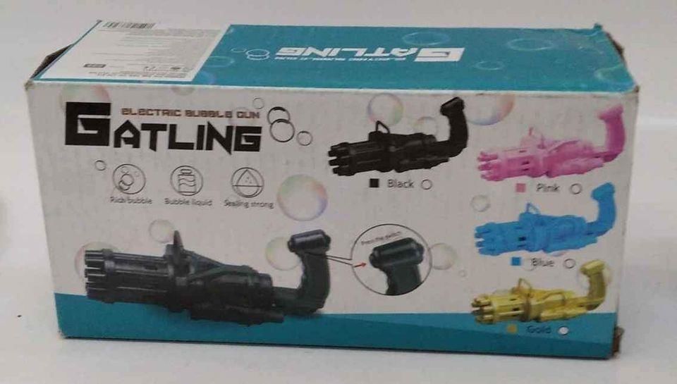 GATLING Köpük Tabancası Pilli ,19 Cm
