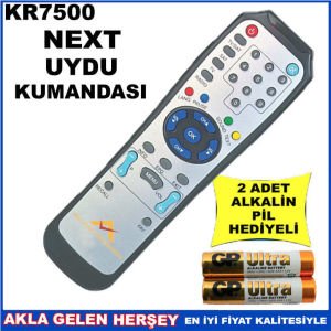 NEXT UYDU CİHAZI Receiver KUMANDASI KR7500