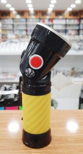 Çift Foksiyonlu Düz Beyaz Kırmızı Çakarlı Döner Başlıklı  Mıknatıslı Led El Feneri