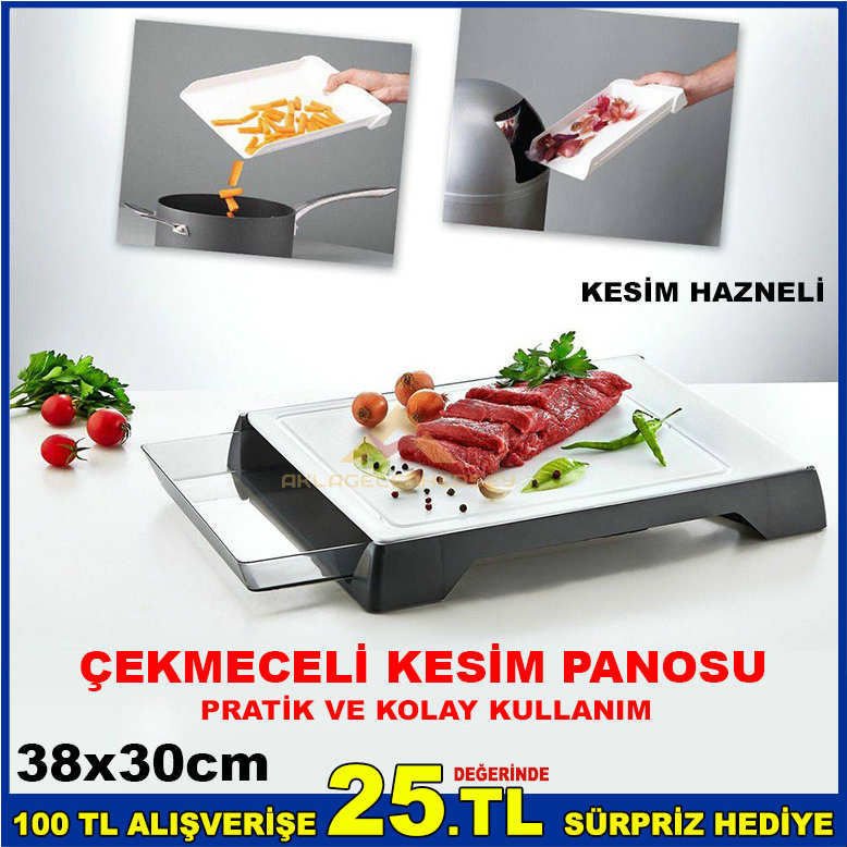 PRATİK BÜYÜK BOY PORTATİF ÇEKMECELİ KESİM PANOSU