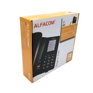 Alfacom 203 Kablolu Sabit Telefon Bekletme ve Redial Özelliği Garantili