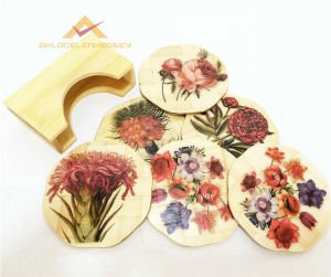 BAMBUDAN ÜRETİM 6'LI SET ÇAY TABAĞI ALTLIĞI