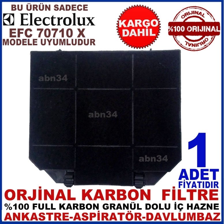 ELEKTROLUX ANKASTRE DAVLUMBAZ FİLTRESİ EFC 70710 X Filtre-1013