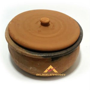 27cm BÜYÜK BOY FIRINLANMIŞ TOPRAK GÜVEÇ NO3