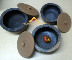 27cm BÜYÜK BOY FIRINLANMIŞ TOPRAK GÜVEÇ NO3