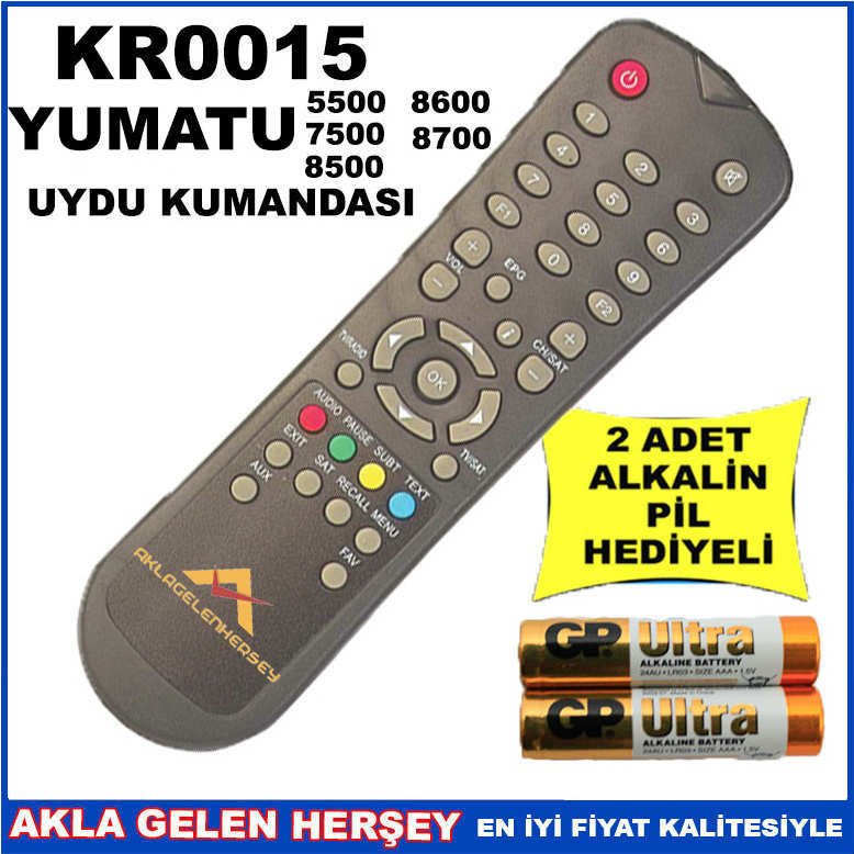 YUMATU UYDU CİHAZI Receiver KUMANDA KR0015