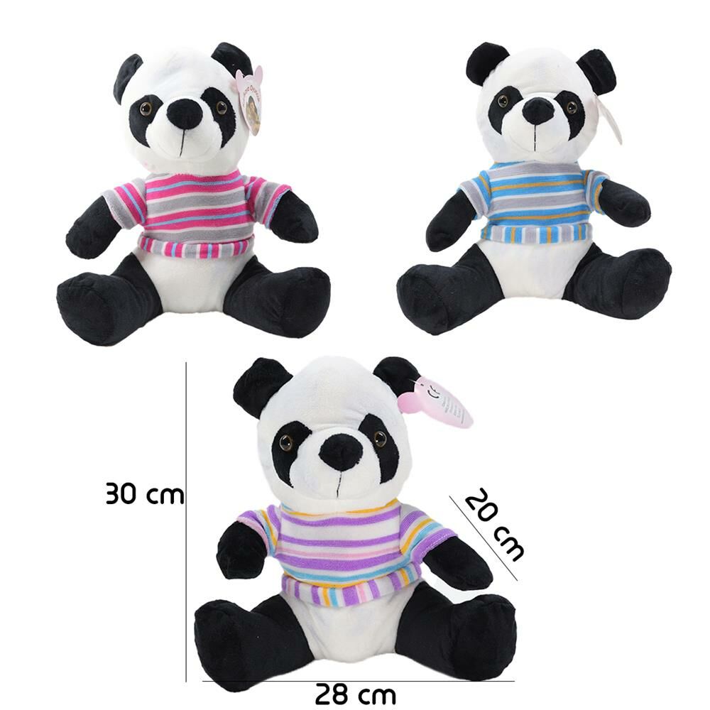 Kazaklı Panda Peluş Oyuncak 30 cm