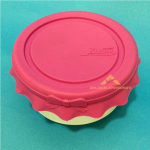 SIZDIRMAZ SİLİKON KAPAKLI SERAMİK SAKLAMA KABI