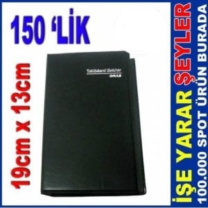 Telefon Fihristi 150'lik Deri Kartvizit Albümü