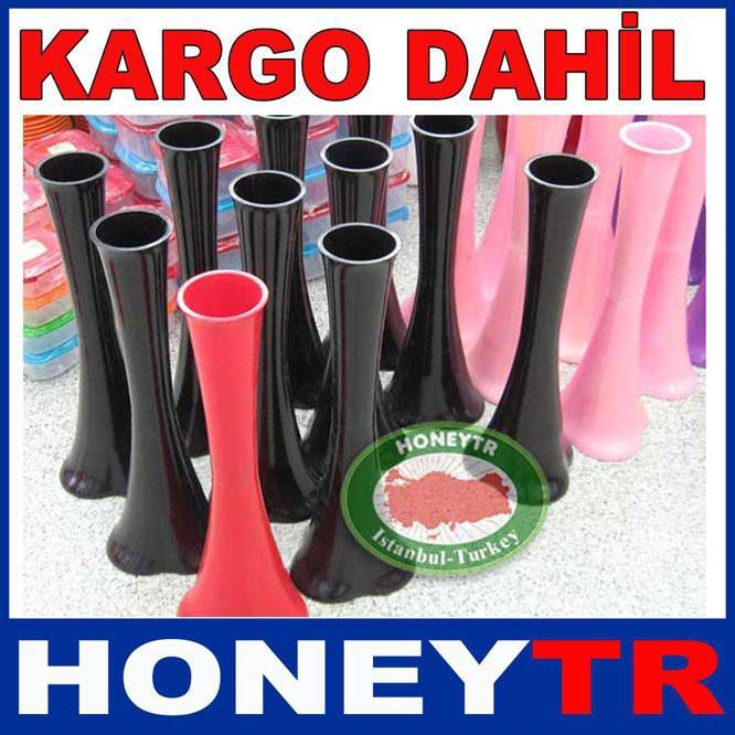 BÜYÜK BOY AKRİLİK YER VAZOSU 60CM 7 RENKLİ KD