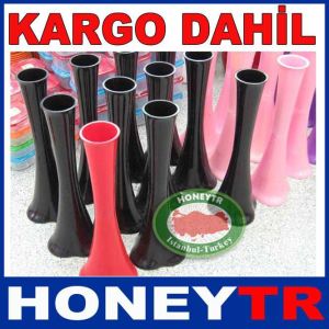 BÜYÜK BOY AKRİLİK YER VAZOSU 60CM 7 RENKLİ KD