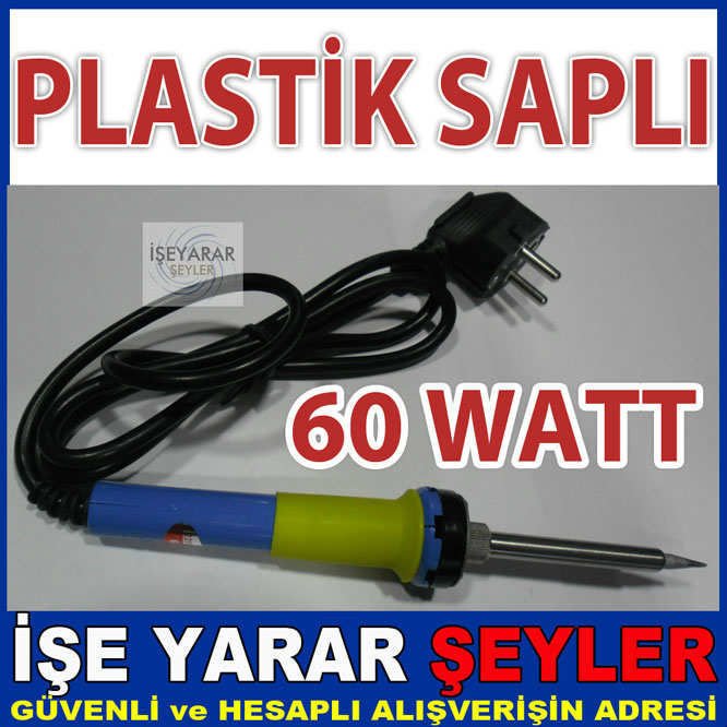 ELEKTRİKLİ KALEM TİPİ LEHİM HAVYA 60 WATT