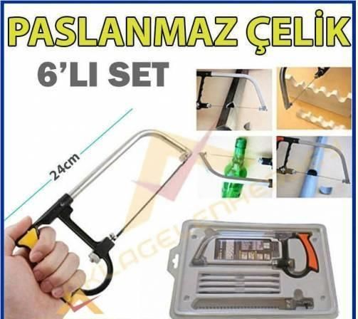 6 PARÇA ÇOK AMAÇLI KIL TESTERE SETİ HOBİ ÜRETİMİ