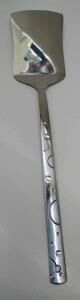 UMUT Paslanmaz Çelik Dekoratif Saplı Servis Spatulası 30 Cm B-4