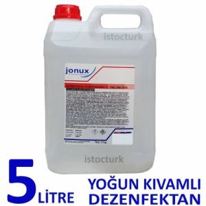 5 Litre Yoğun Kıvamlı Dezenfektan Sıvısı+El Dezenfektan Makinesi Duvar Askı Aparatı+1Lt Şişe Pompa