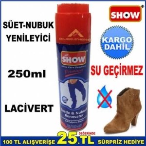 LACİVERT SÜYET BOYASI SU GEÇİRMEZ 250ml SÜET, NUBUK AYAKKABI-ÇANT