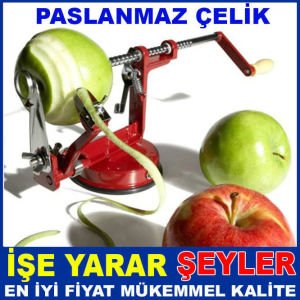 PASLANMAZ ÇELİK ÇEVİRMELİ MEYVE SOYMA MAKİNESİ