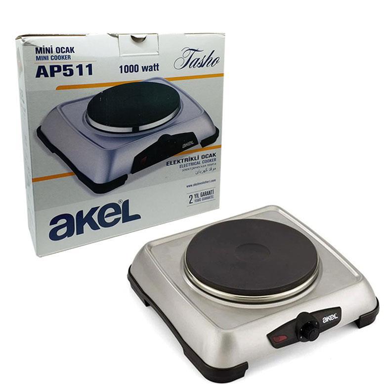 Akel Elektrikli Mini Ocak Tek Gözlü 5 Kademeli Elektrikli AP511